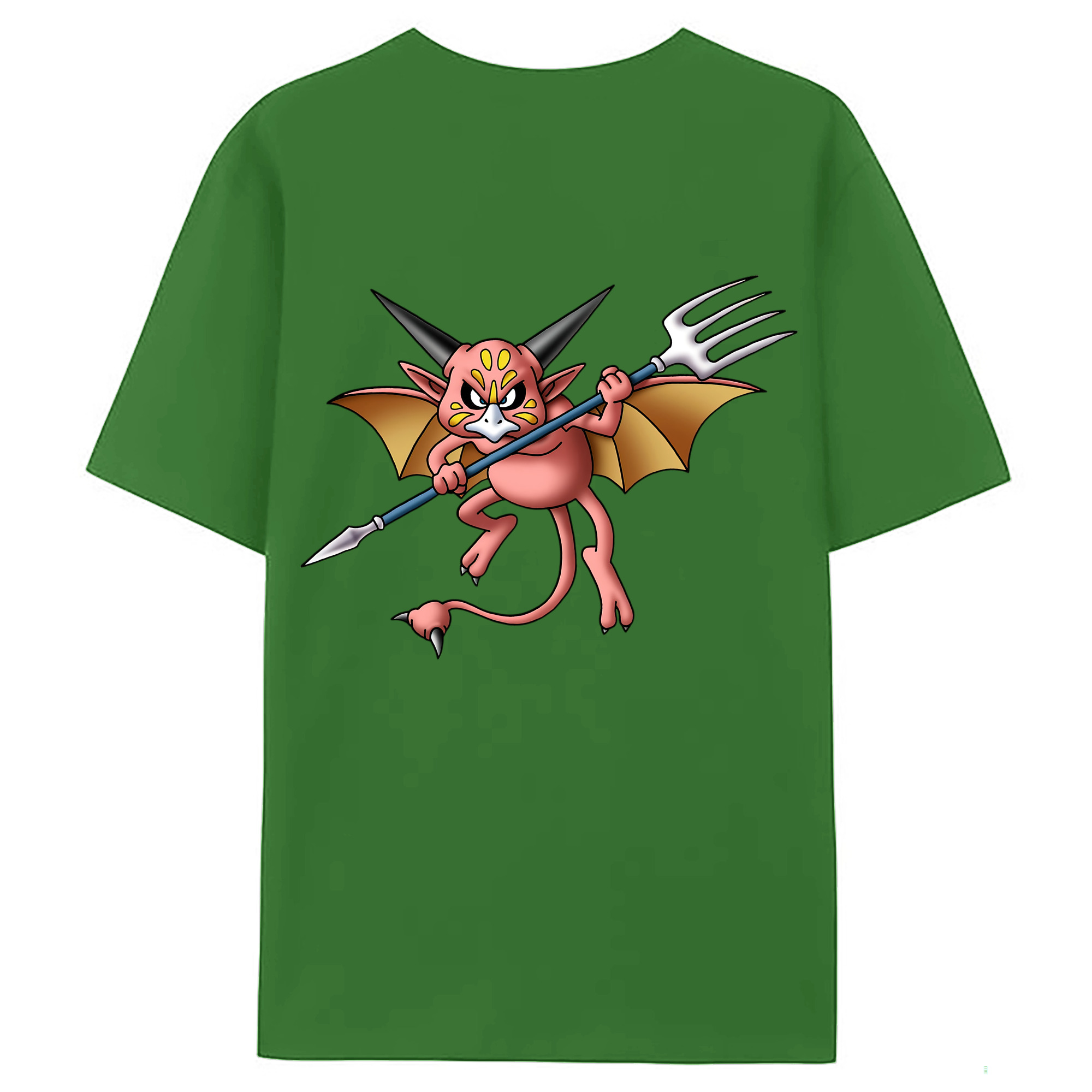 （画像用） ドラゴンクエスト Doragon Kuesuto Dragon Quest レディース半袖Tシャツ(バックプリント)